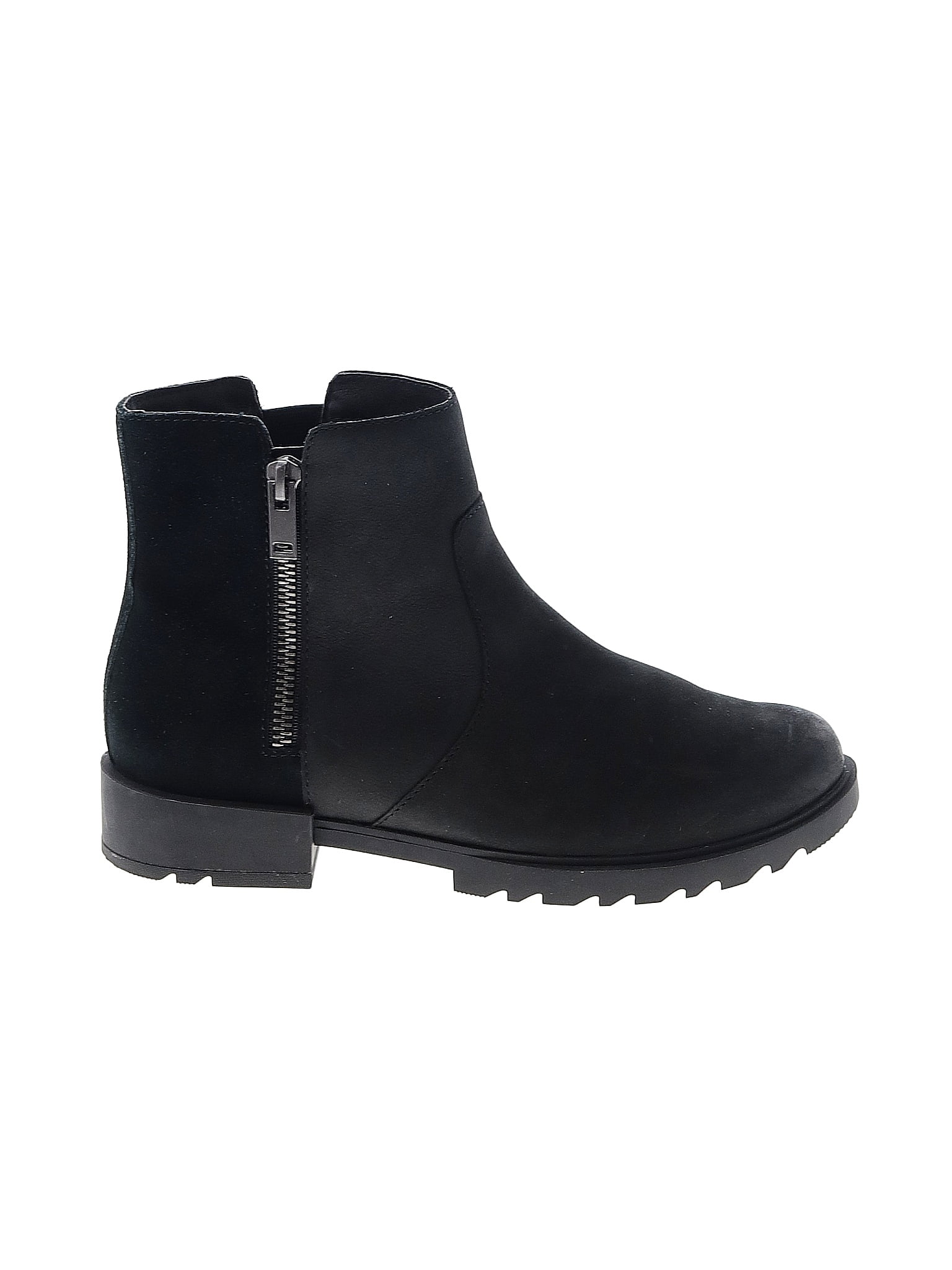sorel black ankle boots