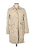Kenneth Cole REACTION Solid Tan Trenchcoat Size XL - photo 1