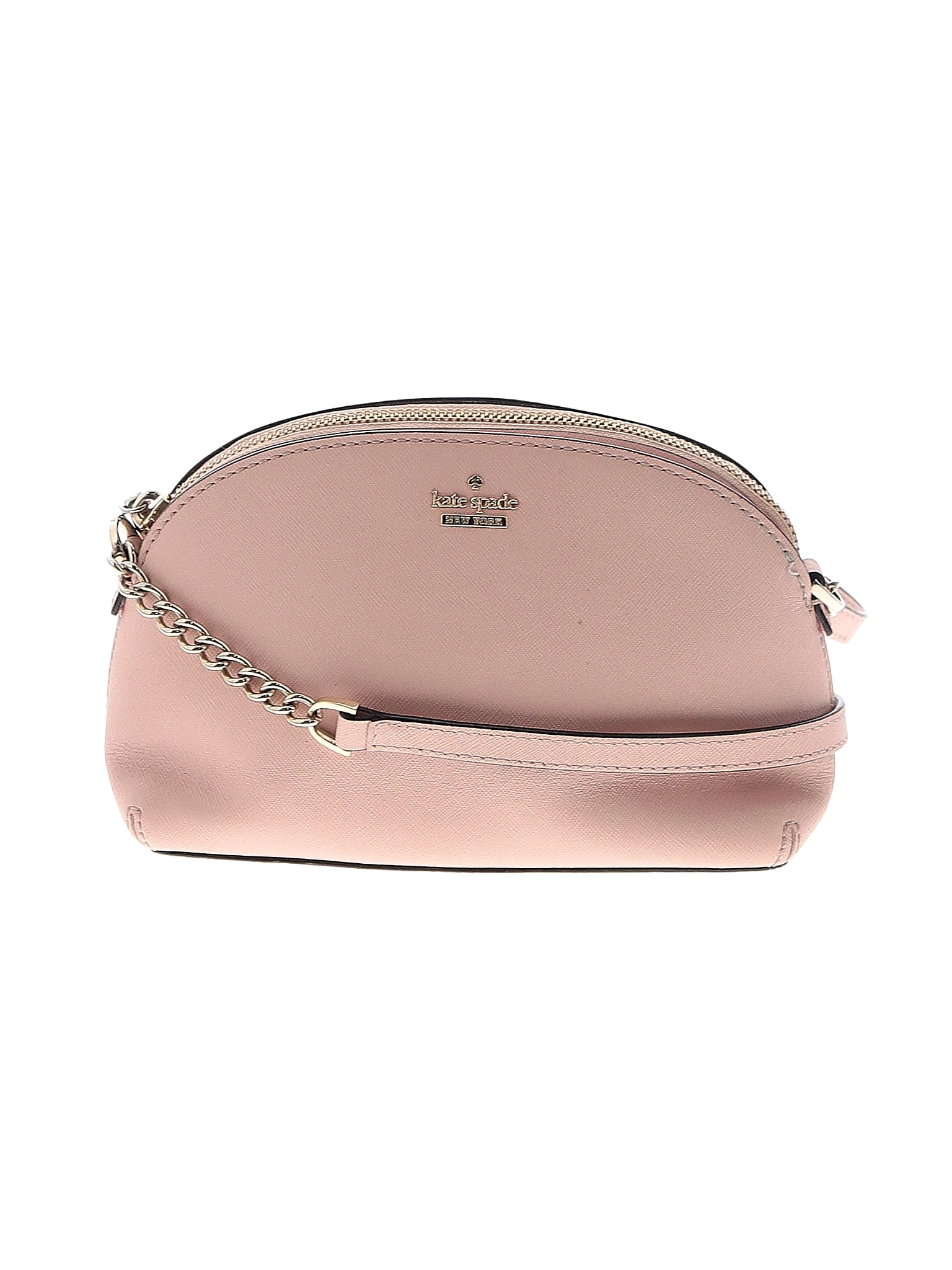 Kate Spade New York 100% Leather Solid Blush Pink Leather