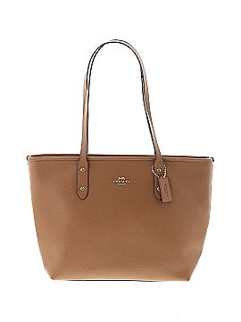 Coach Leather Tote (view 1)