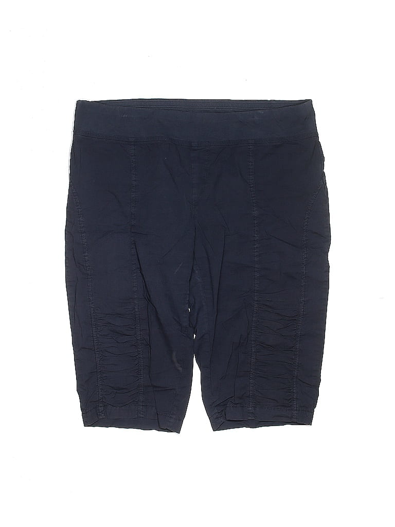 Wearables Solid Blue Khaki Shorts Size L 63 off thredUP