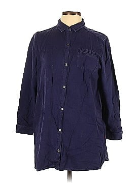 JNBY 3/4 Sleeve Button-Down Shirt (view 1)
