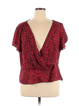 Fame And Partners Short Sleeve Blouse (view 1)