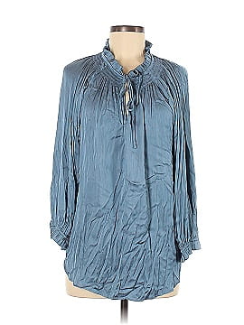 Joan Vass New York Long Sleeve Blouse (view 1)