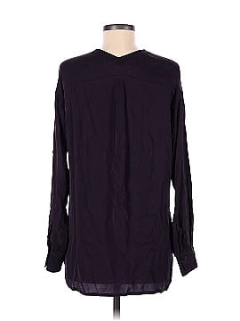 Vince. Long Sleeve Silk Top (view 2)