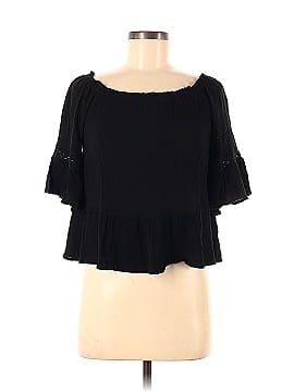 LA Hearts Short Sleeve Blouse (view 1)