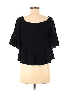 LA Hearts Short Sleeve Blouse (view 2)