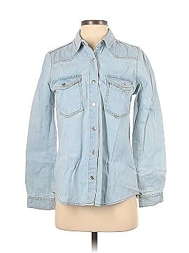 Zara Long Sleeve Button-Down Shirt (view 1)