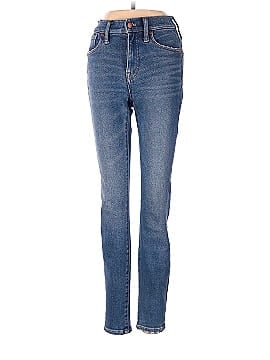 Madewell 9" Mid-Rise Skinny Jeans in Pearson Wash (view 1)