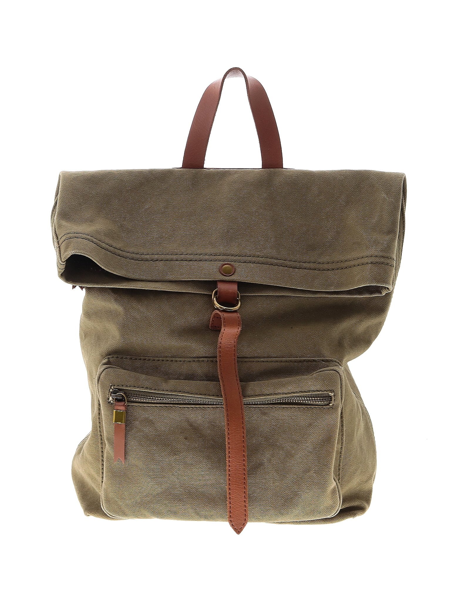 Madewell canvas hotsell foldover backpack