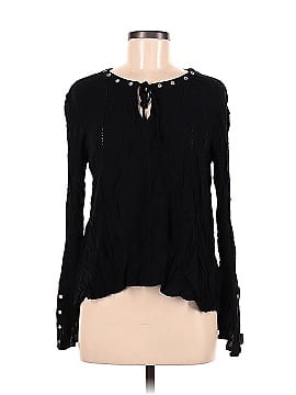 Seven7 Long Sleeve Blouse (view 1)