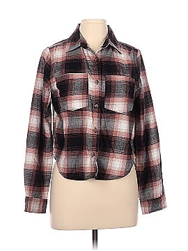 Wallflower Long Sleeve Button-Down Shirt (view 1)