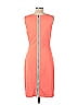 Kenneth Cole New York Solid Pink Orange Casual Dress Size 12 - photo 2