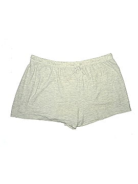 Green Cotton Shorts (view 1)