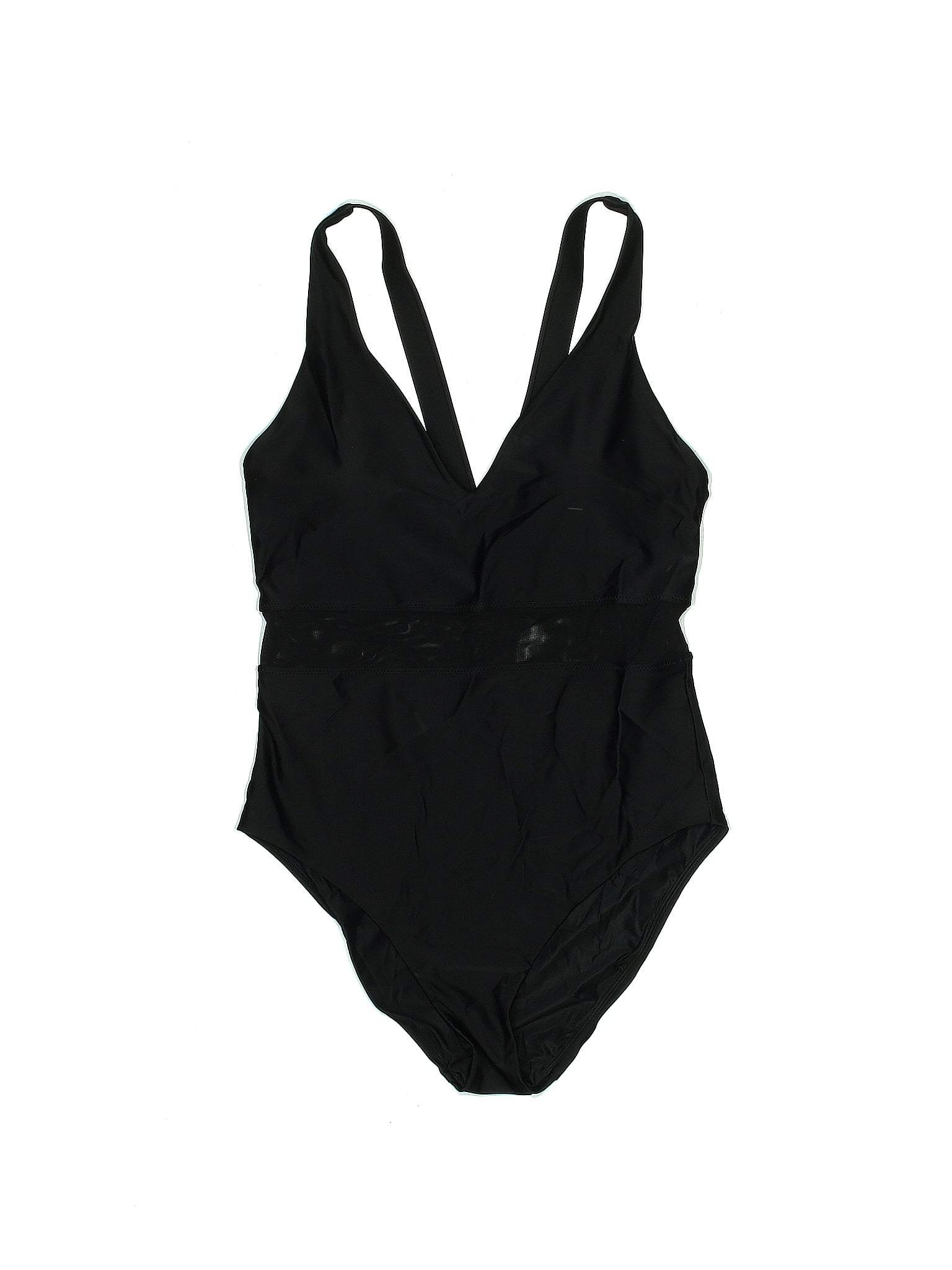 Sweaty Betty Solid Black One Piece Swimsuit Size L - 67% off | thredUP