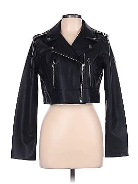 Steve Madden Luxe Faux Leather Jacket (view 1)