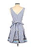 Tanya Taylor Stripes Multi Color Blue Casual Dress Size 0 - photo 2