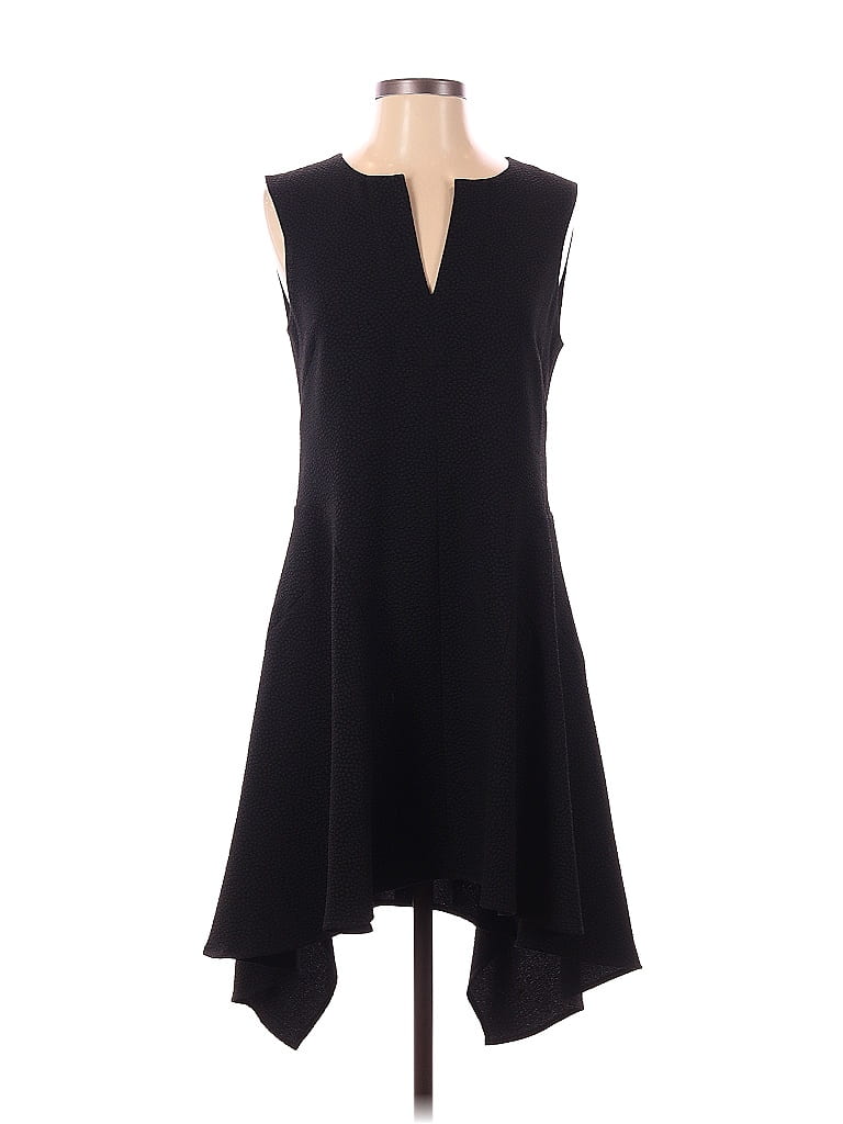 BCBGMAXAZRIA Solid Black Casual Dress Size XXS - photo 1