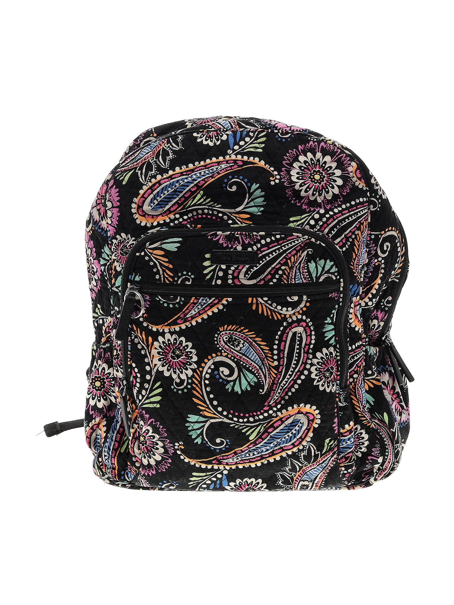 Vera Bradley 100% Cotton Black Backpack One Size - 46% off | thredUP