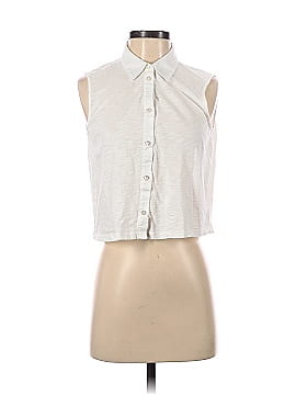 Theory Sleeveless Button-Down Shirt (view 1)