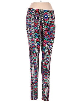 Bobbie Brooks, Pants & Jumpsuits, Bobbie Brooks Ladies Extra Large  Leggings Back With A Floral Pattern