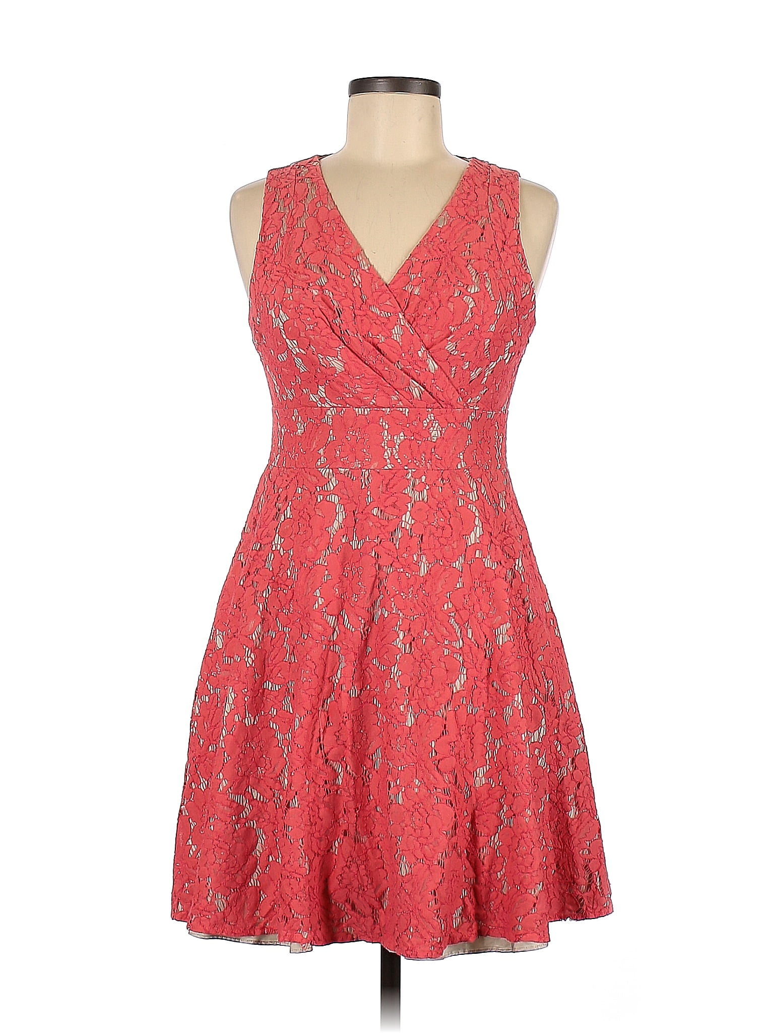 Eliza J Pink Cocktail Dress Size 8 (Plus) 79 off thredUP
