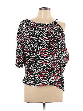 Adam Selman Short Sleeve Blouse (view 1)