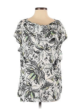 Un Jour Ailleurs Short Sleeve Blouse (view 1)