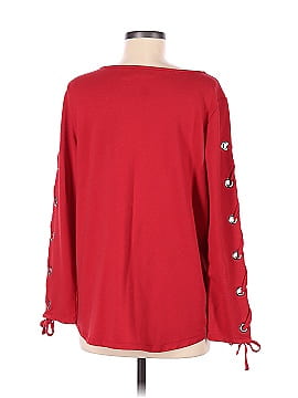 Susan Graver Long Sleeve Top (view 2)