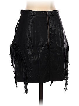 Isla Faux Leather Skirt (view 2)