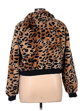 No Boundaries Faux Fur Jacket (view 2)