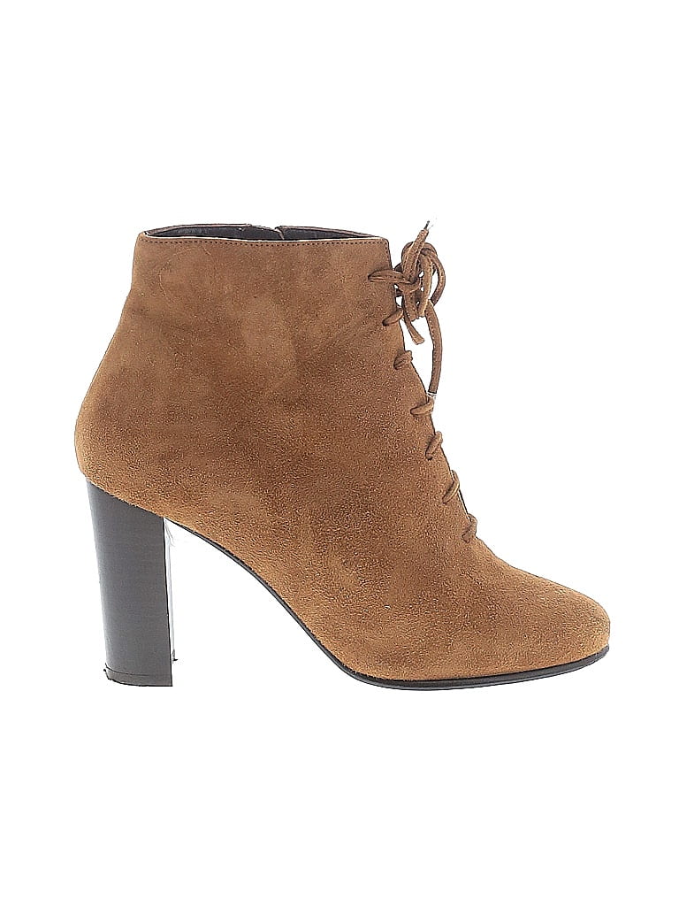 The Kooples Solid Brown Tan Ankle Boots Size 38 (EU) - photo 1