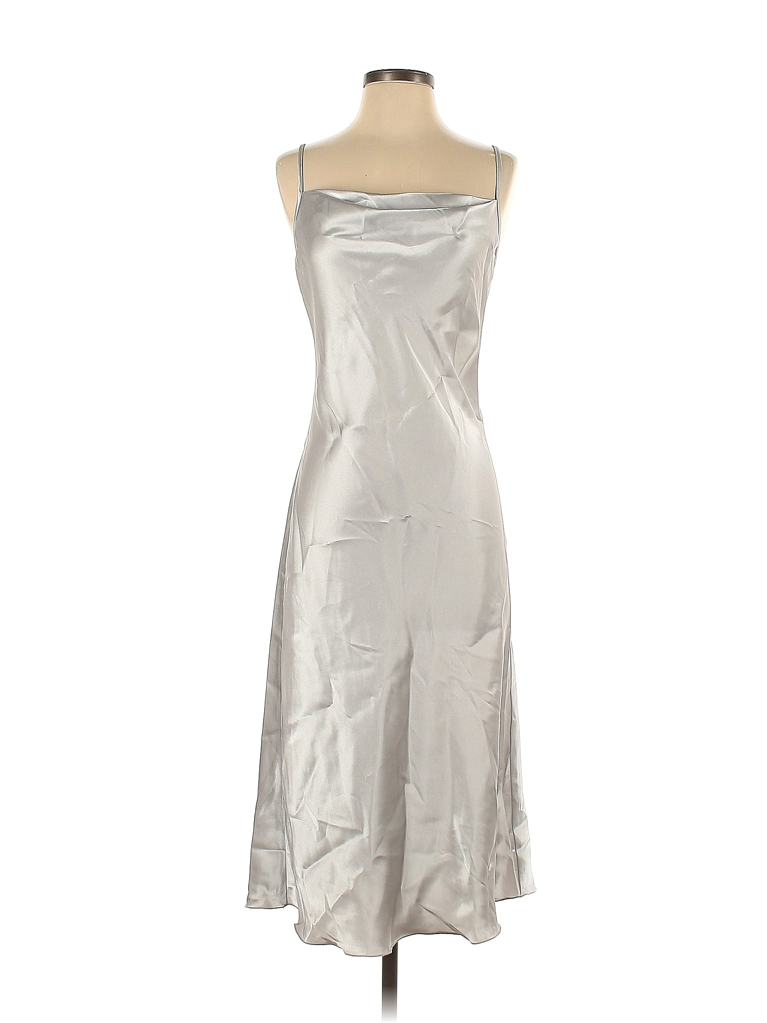 white designer cocktail dress Lace-up Asymmetric – Seuke NYE Maid of honor & Color:Sunkissed