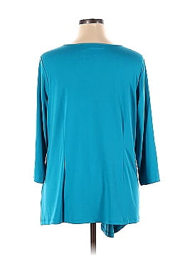 Susan Graver Short Sleeve Top (view 2)