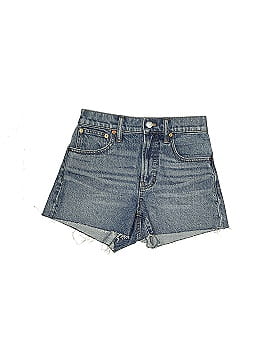 Madewell The Perfect Jean Short in Burnett Wash: TENCEL&trade; Lyocell Edition (view 1)