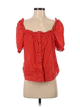 Brylane Woman Collection Short Sleeve Blouse (view 1)