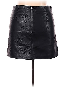 H&M Faux Leather Skirt (view 2)