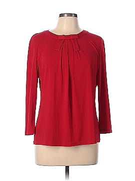Karl Lagerfeld Paris Long Sleeve Top (view 1)