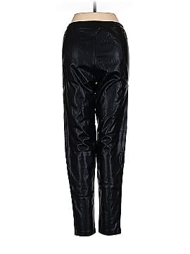 Line & Dot Faux Leather Pants (view 2)