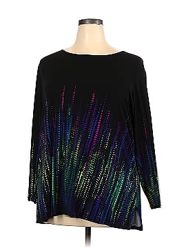 Susan Graver Long Sleeve Top (view 1)