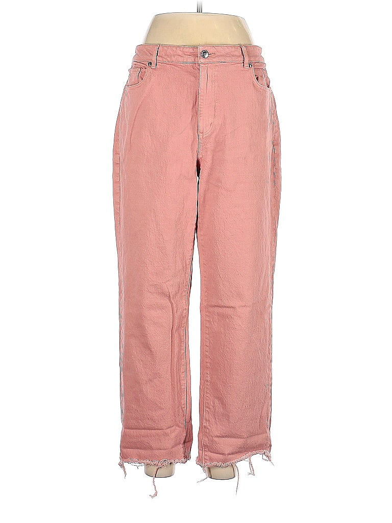 Ann Taylor LOFT Solid Pink Jeans Size 8 - 76% off | thredUP