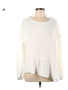 Listicle Long Sleeve Blouse (view 1)