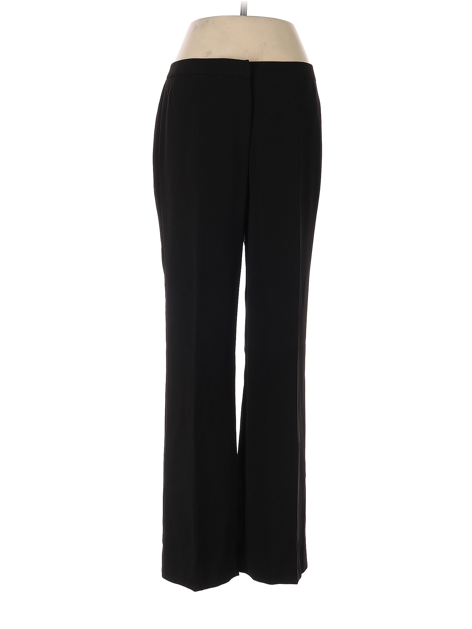 Unbranded 100 Polyester Polka Dots Black Dress Pants Size 6 67 Off 