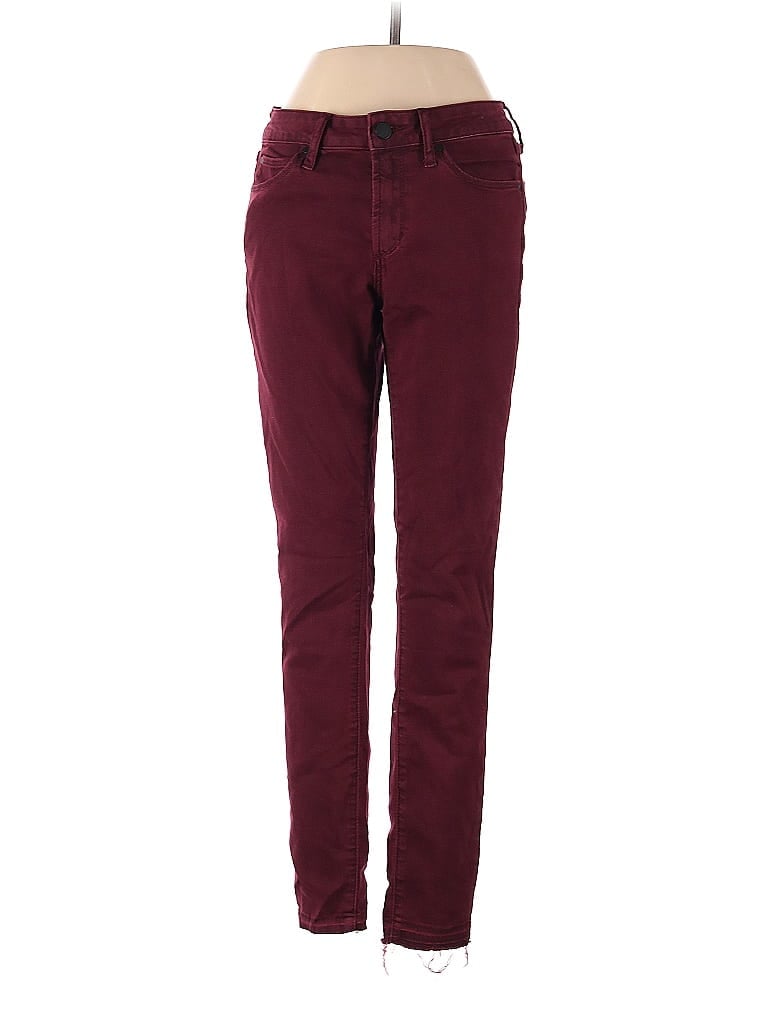 Pre-owned Articles Of Society Jeans In Burgundy
