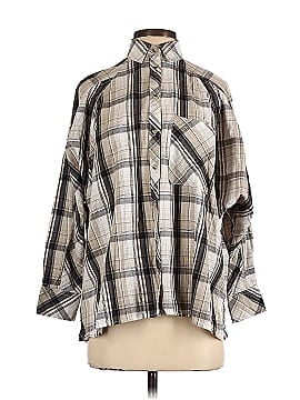 Urban Outfitters 3/4 Sleeve Button-Down Shirt (view 1)