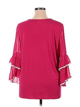 Susan Graver Long Sleeve Blouse (view 2)