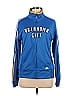 Adidas 100% Polyester Blue Track Jacket Size L - photo 1