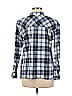 J.Crew Checkered-gingham Plaid Blue Long Sleeve Button-Down Shirt Size M - photo 2