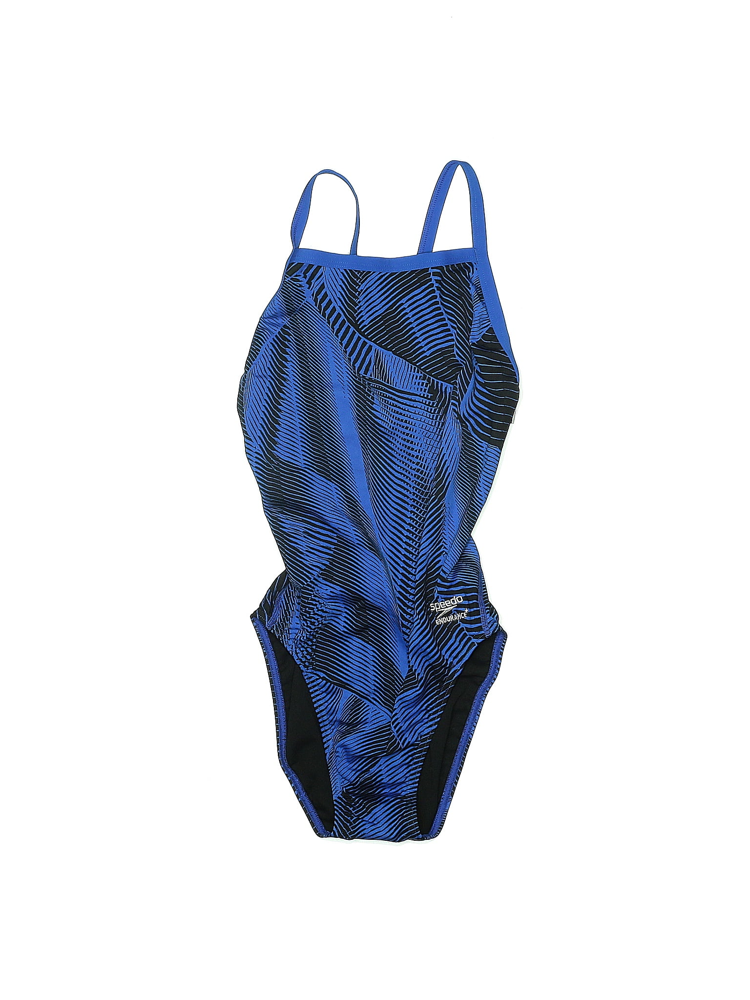 Speedo Multi Color Blue One Piece Swimsuit Size 6 45 off thredUP