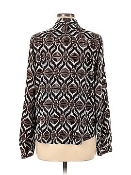 Tracy Reese Long Sleeve Silk Top (view 2)